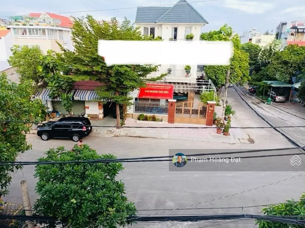 Biệt thự 2 mặt tiền khu bên sông Hiệp Bình Chánh, 155m2, ngang 7,2m, 3 tầng