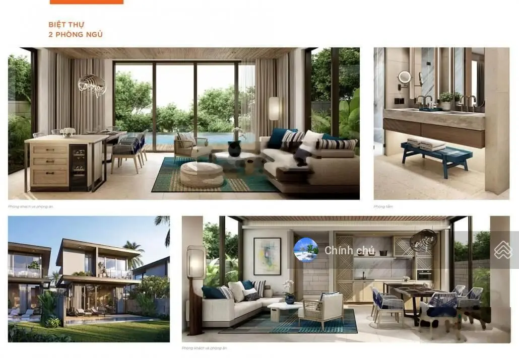 Độc quyền bán biệt thự Hyatt, Lagoona, Angsana Hồ Tràm, view trực diện biển rẻ nhất thị trường