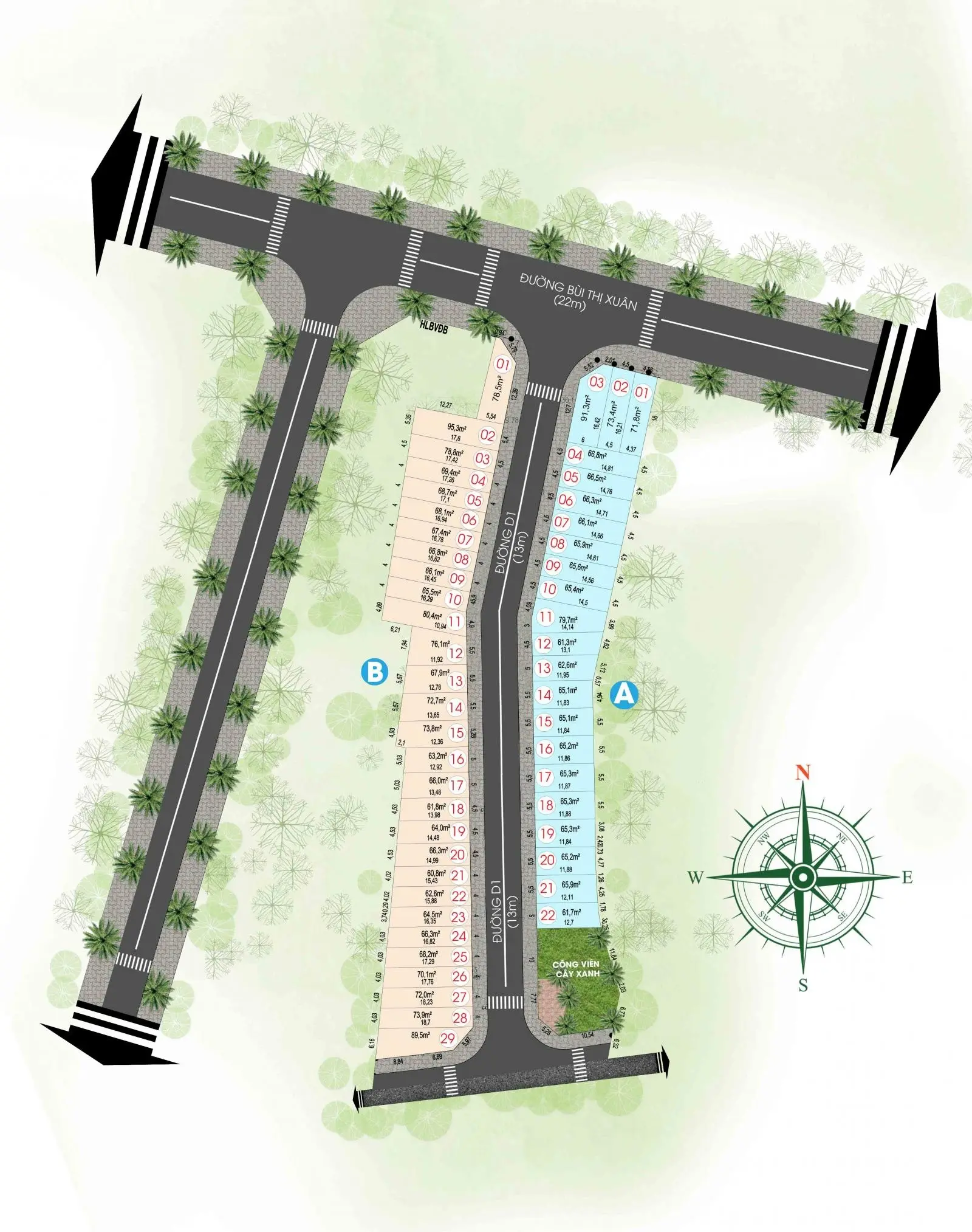 An Phát Residence mở bán 20 nền giá ưu đãi từ 700 triệu, ngay đường Bùi Thị Xuân, Dĩ An, Bình Dương