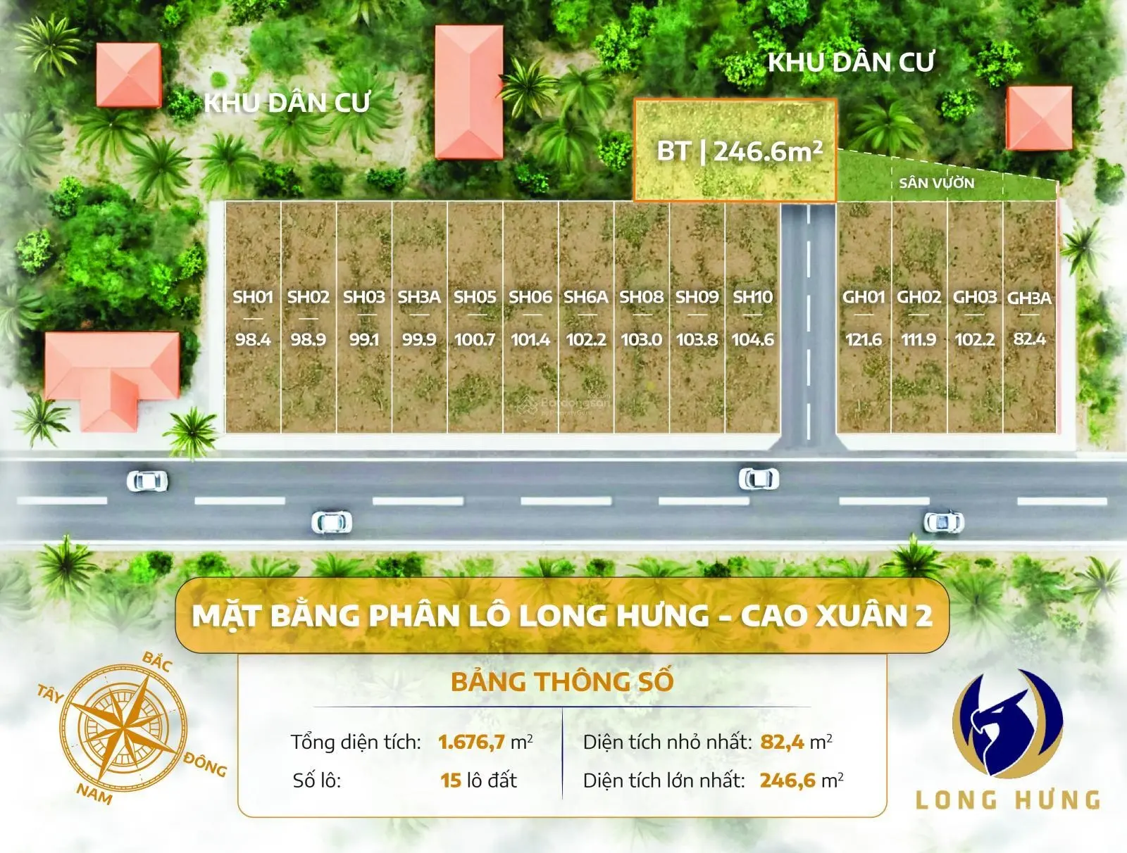 Đất ở đô thị full thổ cư, cạnh trung tâm thị trấn, khu công nghiệp