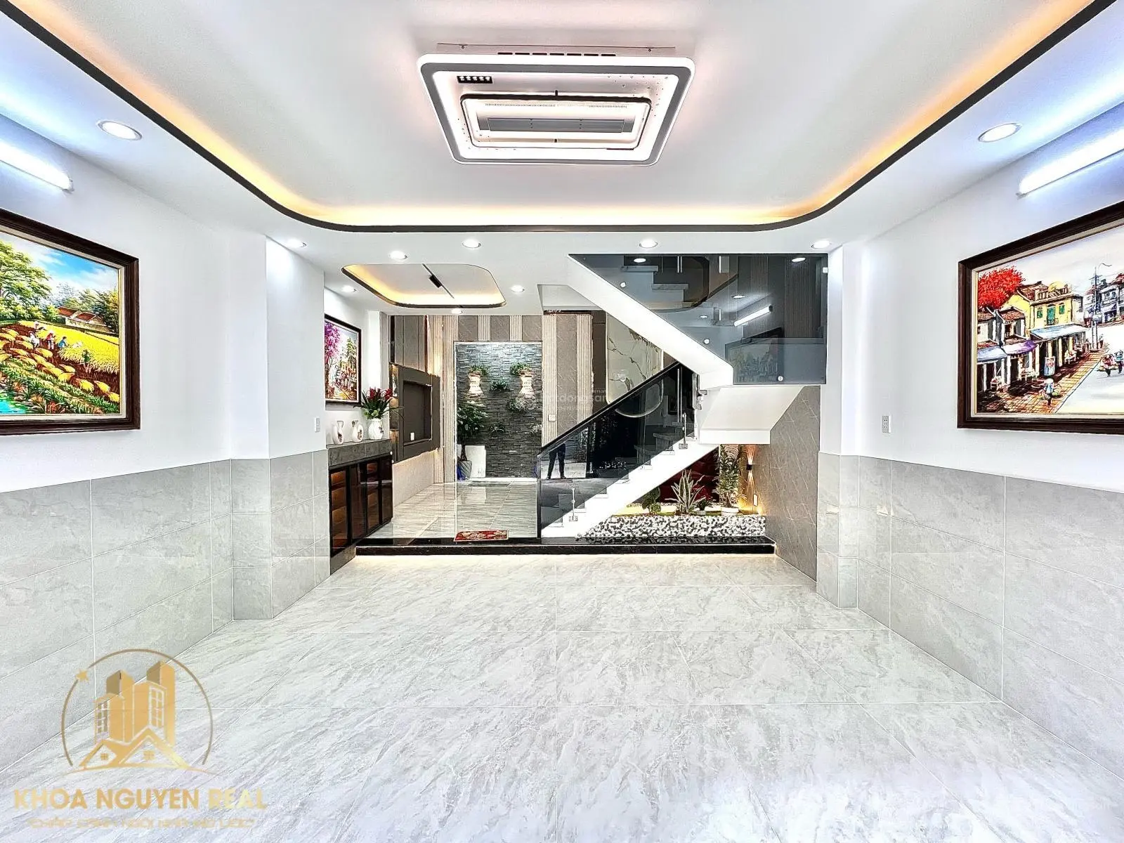 Mẫu nhà hiện đại 2025 - thiết kế lửng ngược - full nội thất cao cấp - KDC Sài Gòn Mới, Nhà Bè