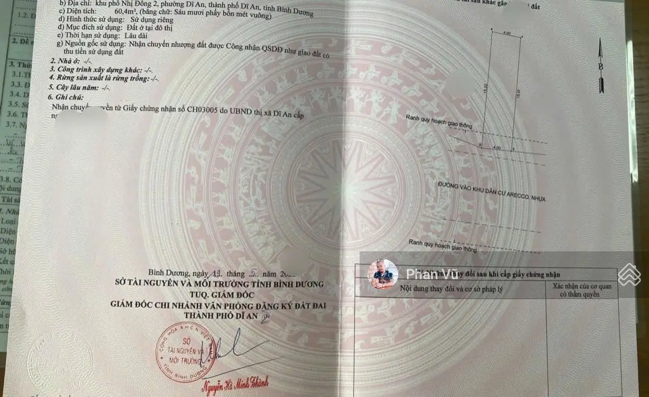 Nhà khu Bigc GS17, Dĩ An, 5,2 tỷ, Hàng hiếm đầu tư ngon. Lh: 0909.290.286