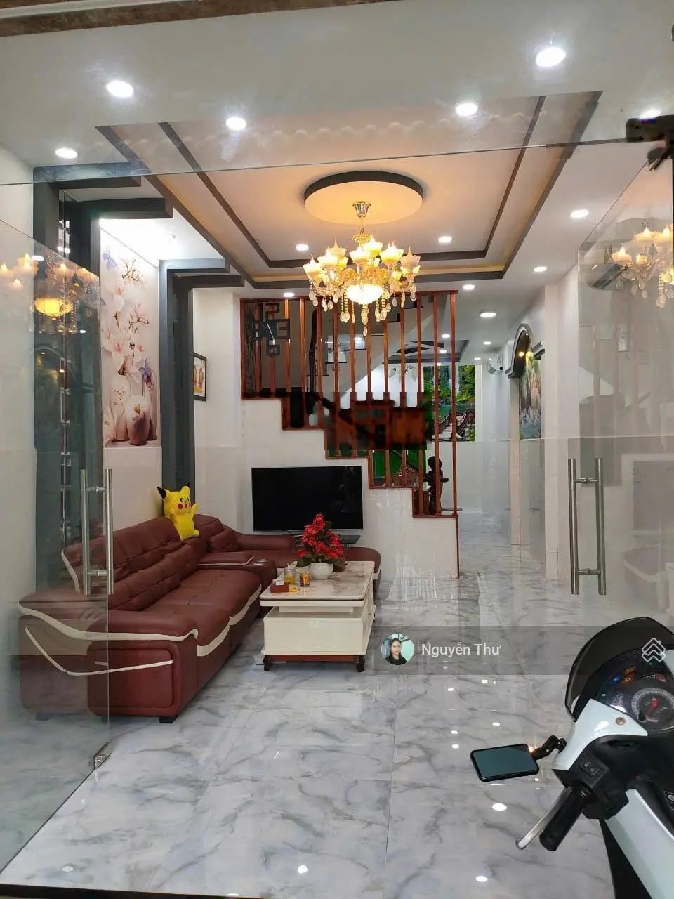 Nhà mới, 4 lầu, 80m2, đường 10m, khu kinh doanh kế phú mỹ hưng quận 7, nhỉnh 7 tỷ
