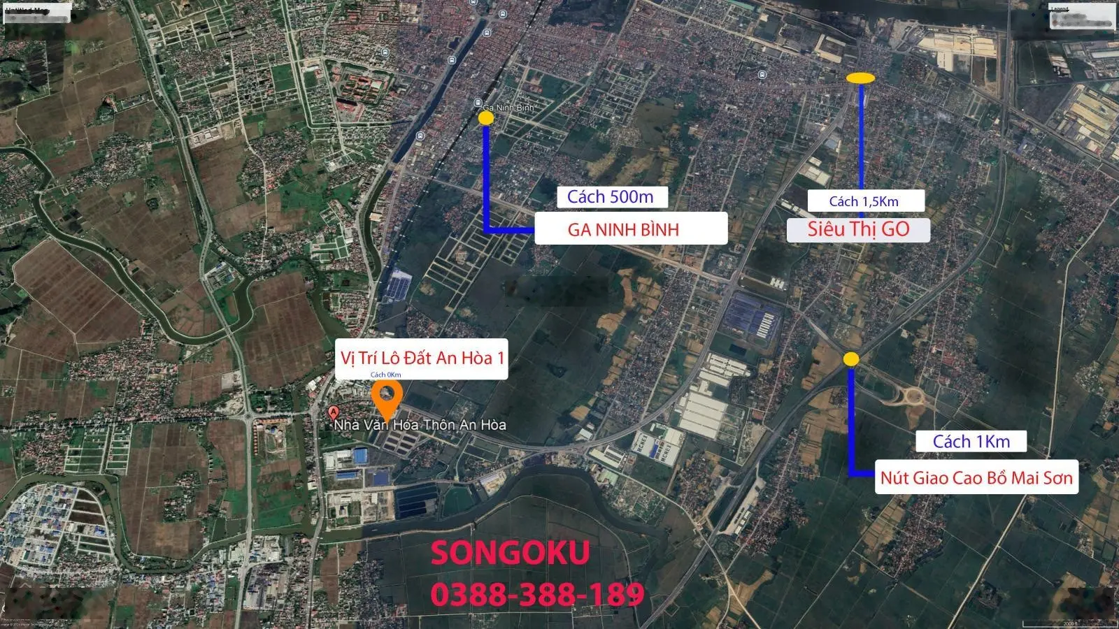 Cơ hội đầu tư An Hoà 1, Ninh Phong, Ninh Bình - 120m2 - Giá dưới thị trường