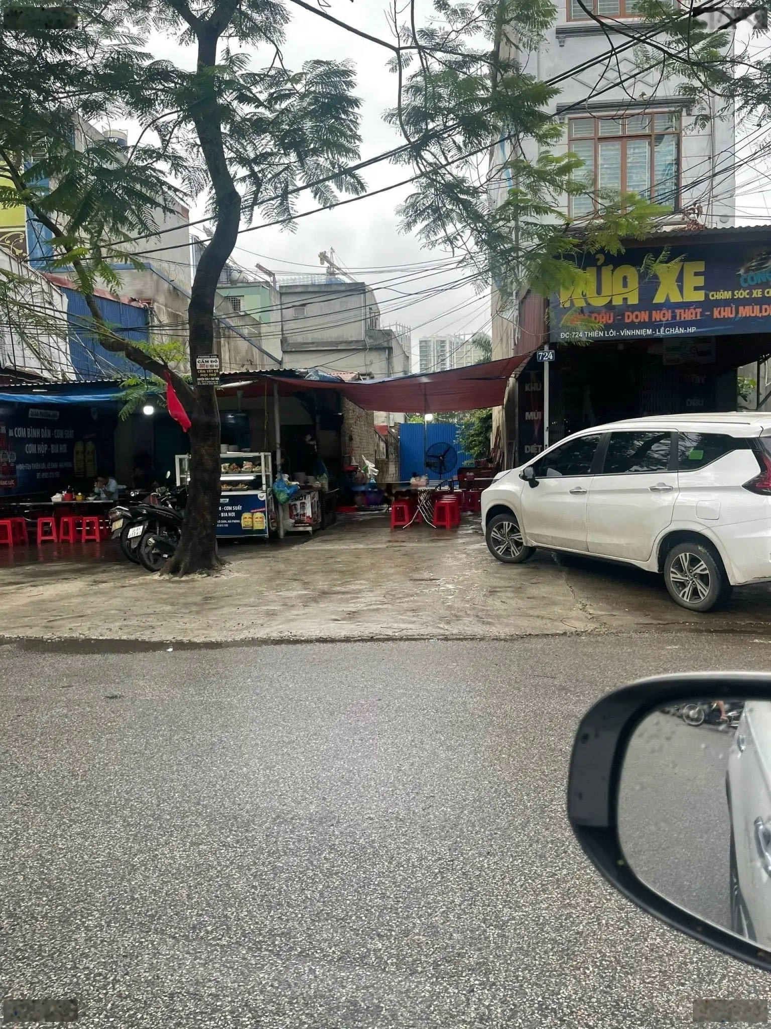 Lô đất vị trí siêu đẹp mặt đường Thiên Lôi ngay gần ngã 4 Võ Nguyên Giáp kinh doanh buôn bán hết ý