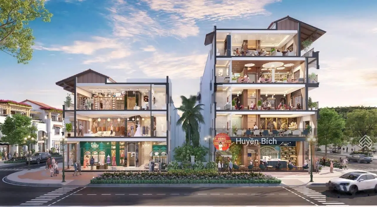 Bán căn Shophouse Sun Symphony 3 tầng, lọt khe Villa view được Sông Hàn. hỗ trợ vay 80%, 18T LS 0đ.