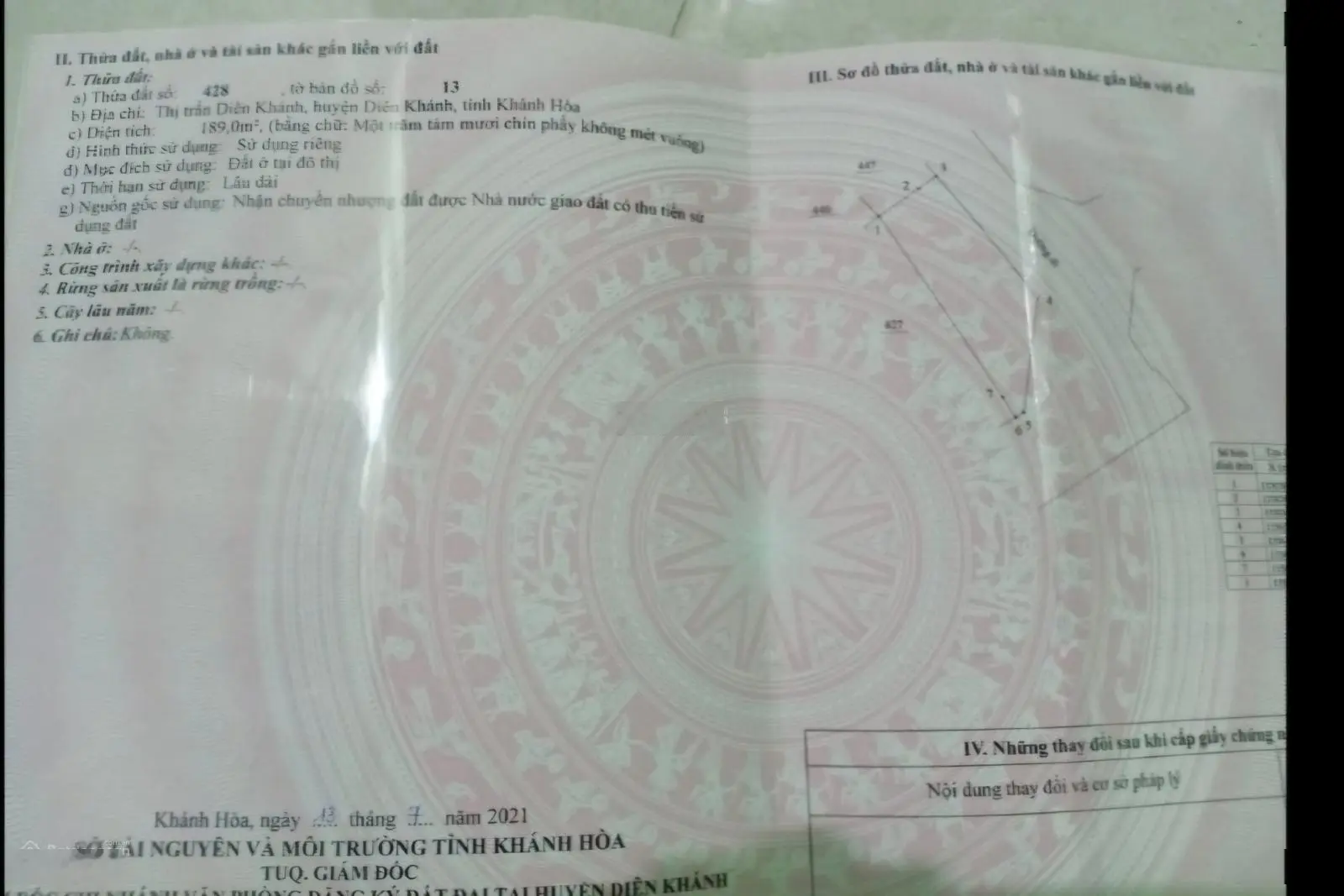 Bán đất trung tâm TP lô góc 17 triệu/m2, hai mặt tiền đường siêu đẹp