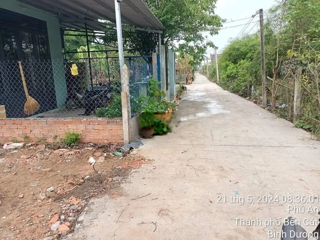 Siêu lợi nhuận chỉ 960triệu/366m2 ngay tại Phú An, Bến Cát, Bình Dương
