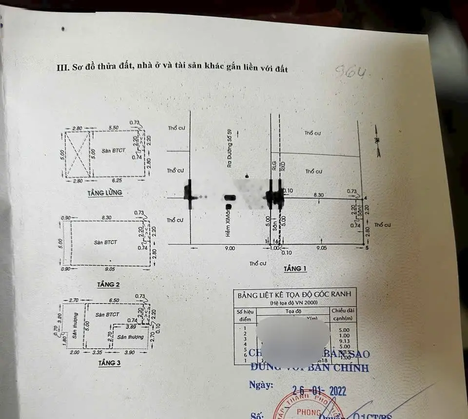 Bán nhà hẻm 10m Đường Số 59 p14 Gò Vấp, 5x11m, 1 lửng 3 lầu, 4pn