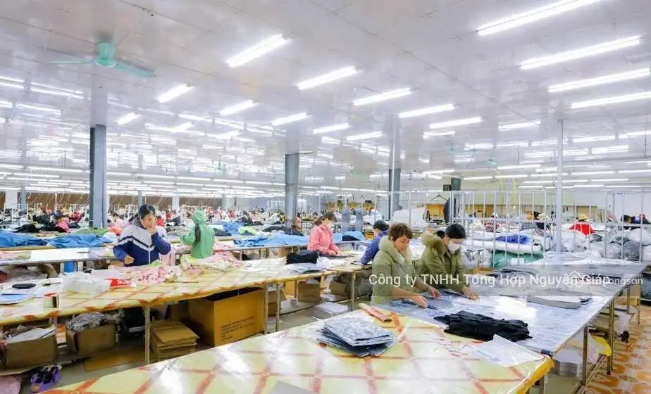 Chuyển nhượng nhà máy may mặc 8.500m2 đang hoạt động tại Hải Dương