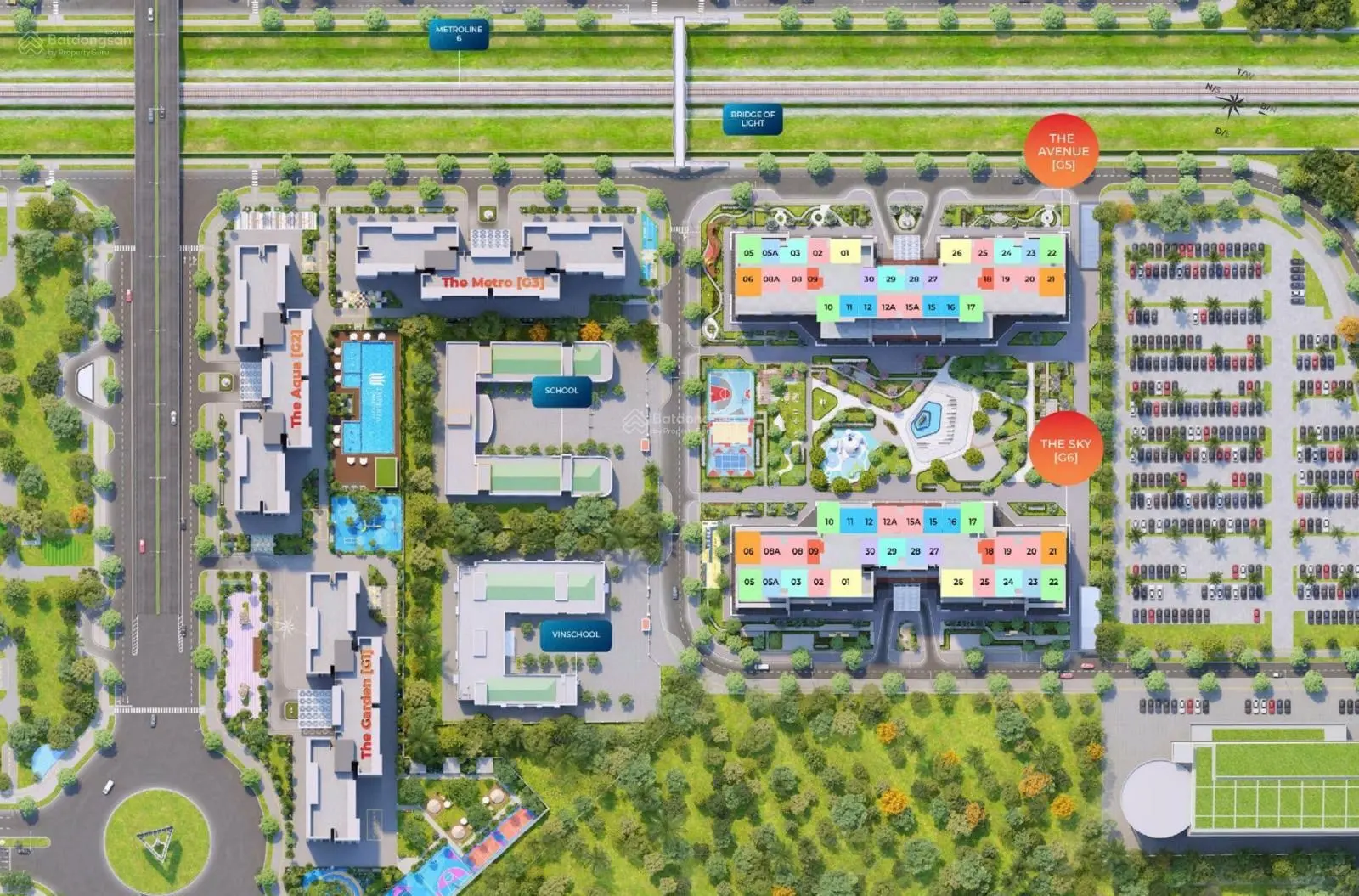 G5 - G6 The Sola Park 20 xuất căn tầng đẹp chắc chắn được chiết khấu cao hơn - LH 0989 455 ***