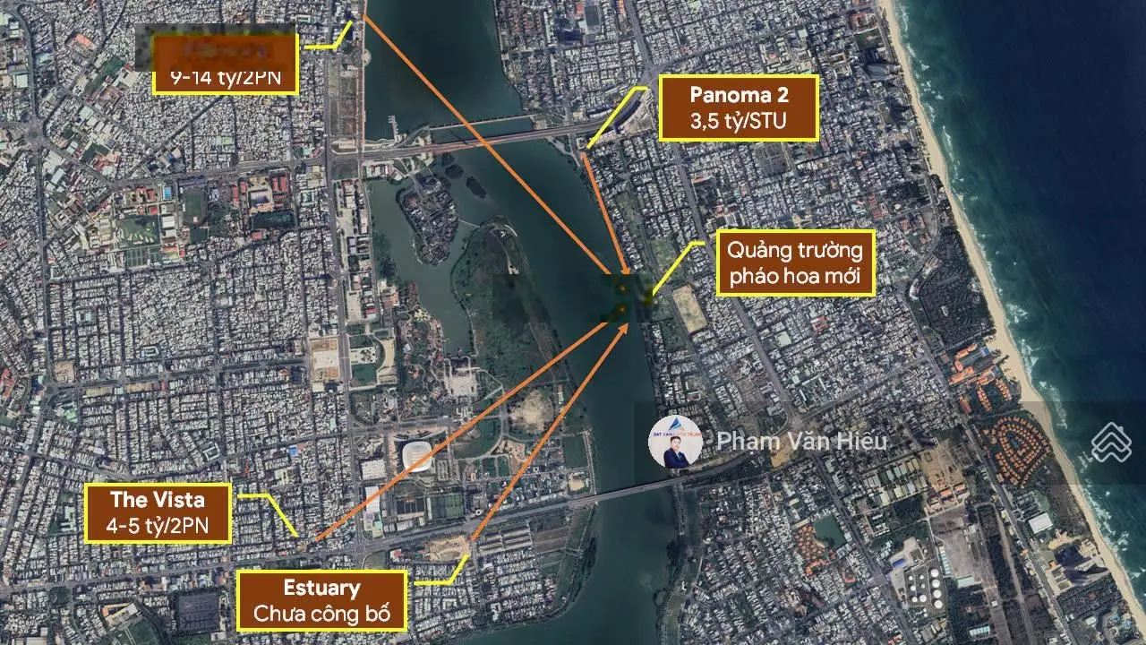 Căn hộ 2pn ven sông hàn- view pháo hoa- biển vista residence đn .gía cđt: 1,2 tỷ (30%) ưu đãi 616tr