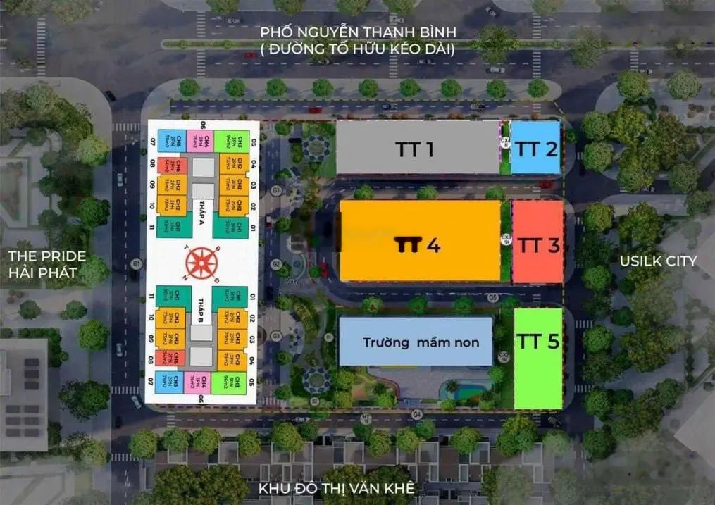 CĐT mở bán đợt 1 dự án The Charm An Hưng, Tố Hữu, Hà Đông. (54m2, 72m2) nhận nhà quý I/2025