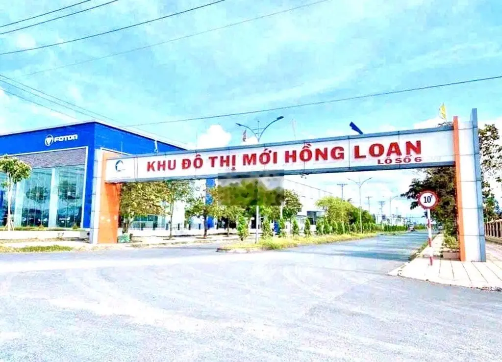 Nền đẹp đường D36 KDC Hồng Loan 6A, gần cầu Trần Hoàng Na