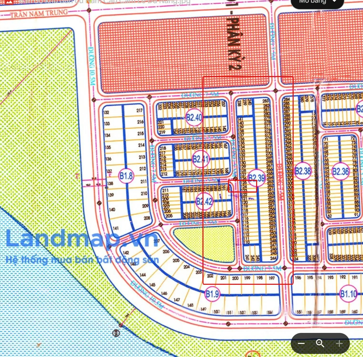 Bán lô đất 100m2, đường Liêm Lạc 15 hướng Nam mát mẻ, giá 2,4 tỷ