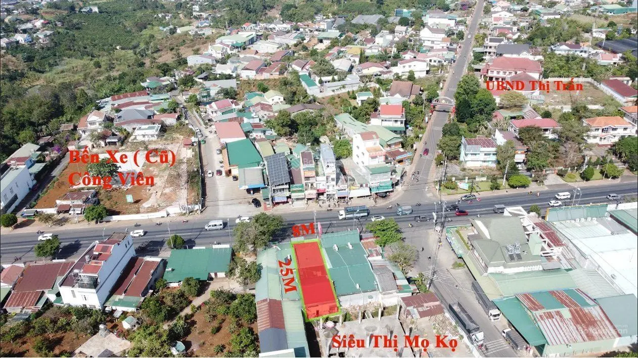 Bán 2 lô đất mặt tiền trung tâm thị trấn Di Linh, dành cho khách hàng tài chính trên 18 tỷ