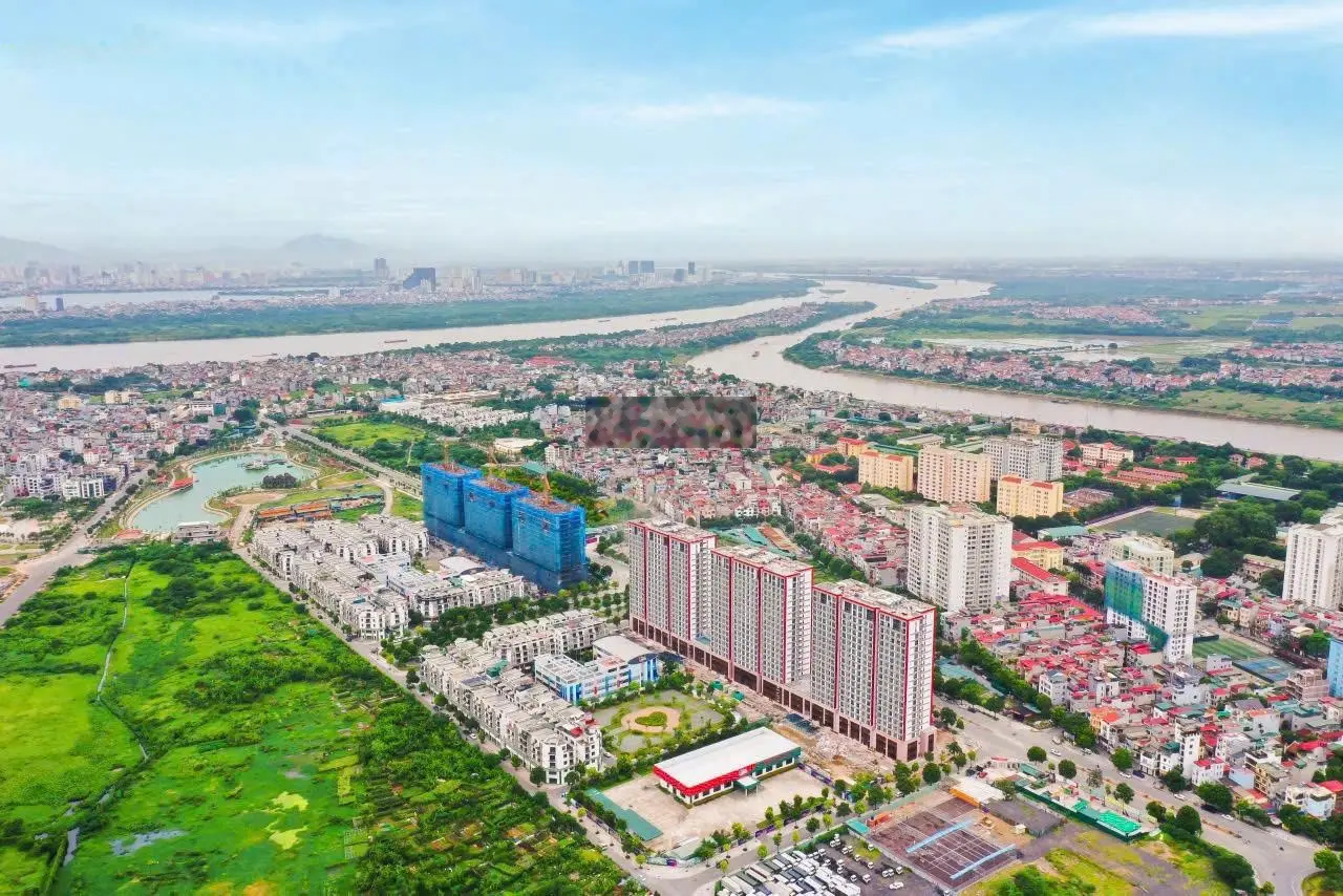Cần tiền bán căn liền kề Khai Sơn 90m2 view trường học mặt tiền 6m Thượng Thanh, Long Biên - Hà Nội