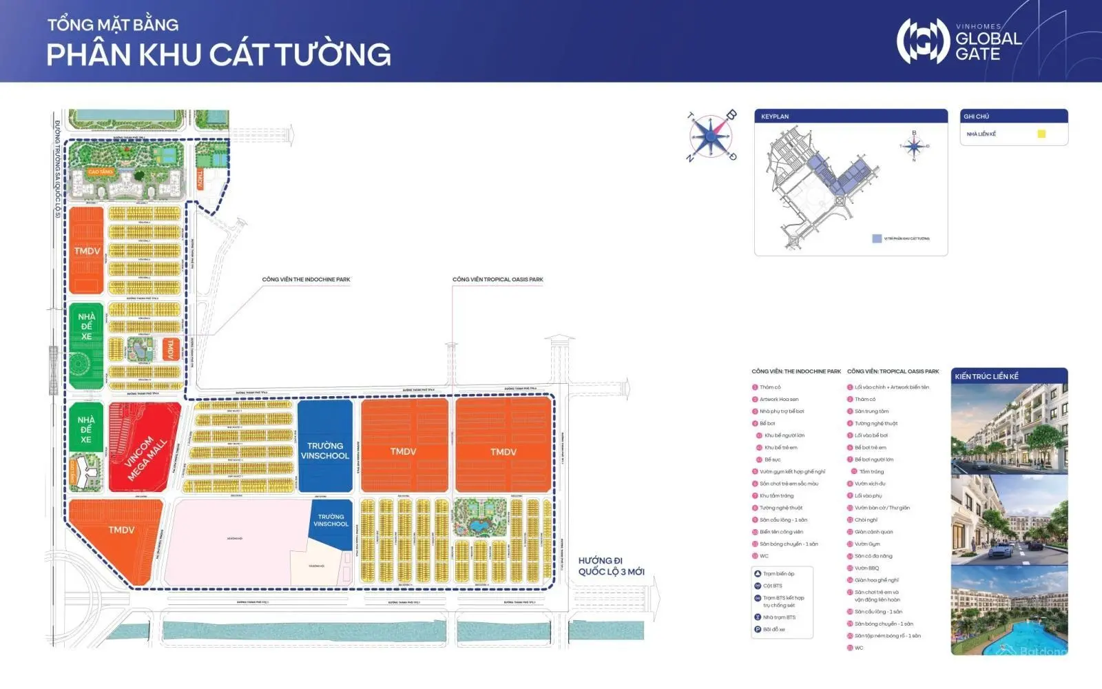 Chính thức mở bán GĐ2 Vinhomes Global Gate booking phân khu Cát Tường - phân khu sầm uất bậc nhất