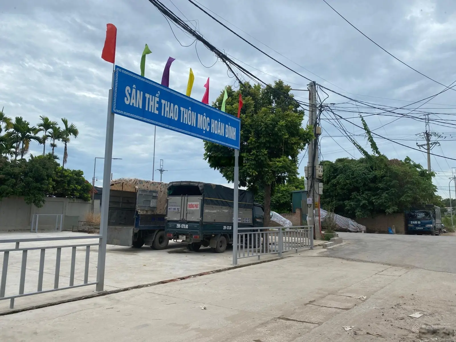 Nhỉnh 2 tỷ 46m2 đất thổ cư tại Mộc Hoàn Đình, Vân Côn, Hoài Đức, đường thông oto tải 5t chạy thông.