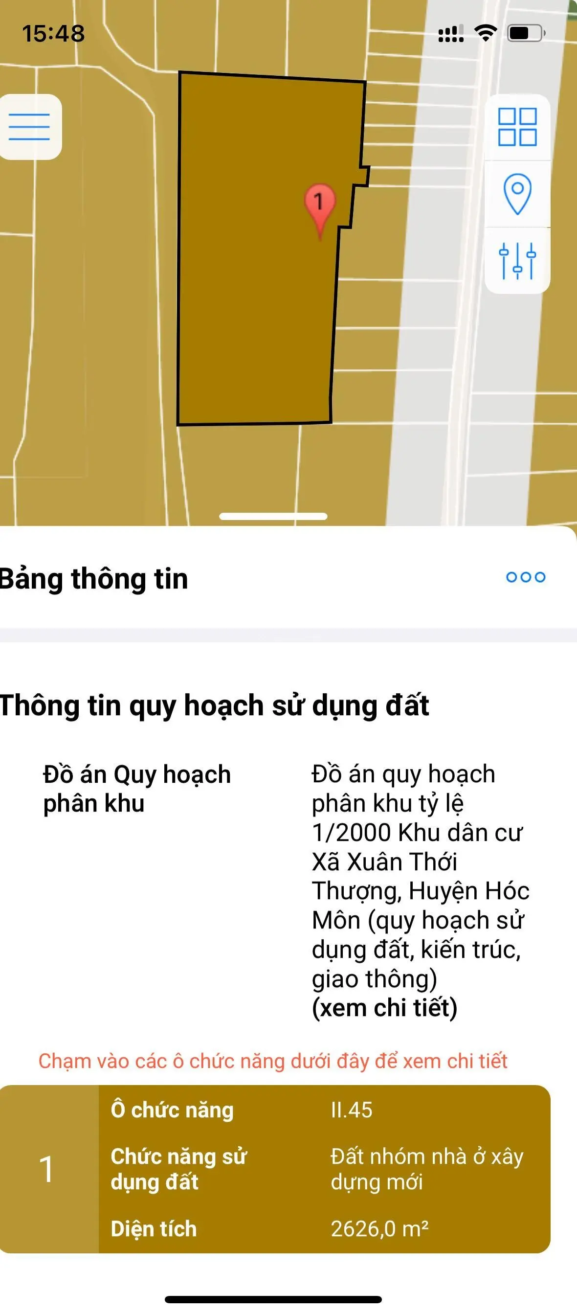 Đất 8.25x25.5m mặt tiền đường nhựa XTT2-11 gần Dương Công Khi, chợ Xuân Thới Thượng, Hóc Môn