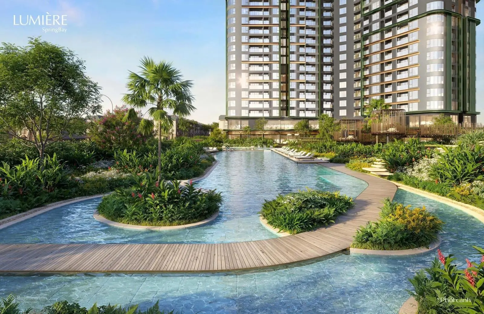 Căn 1 Ngủ+ Lumier hướng mát view Hồ, bàn giao nội thất cao cấp, Vốn chỉ 600tr LS 0% đến T6/2027