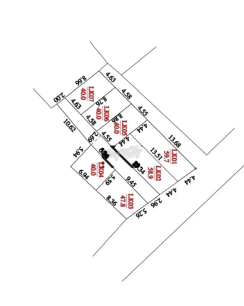 Bán đất TAM HƯNG diện tích từ 40-59m2, ngõ 8m, giá từ 1.56 tỷ