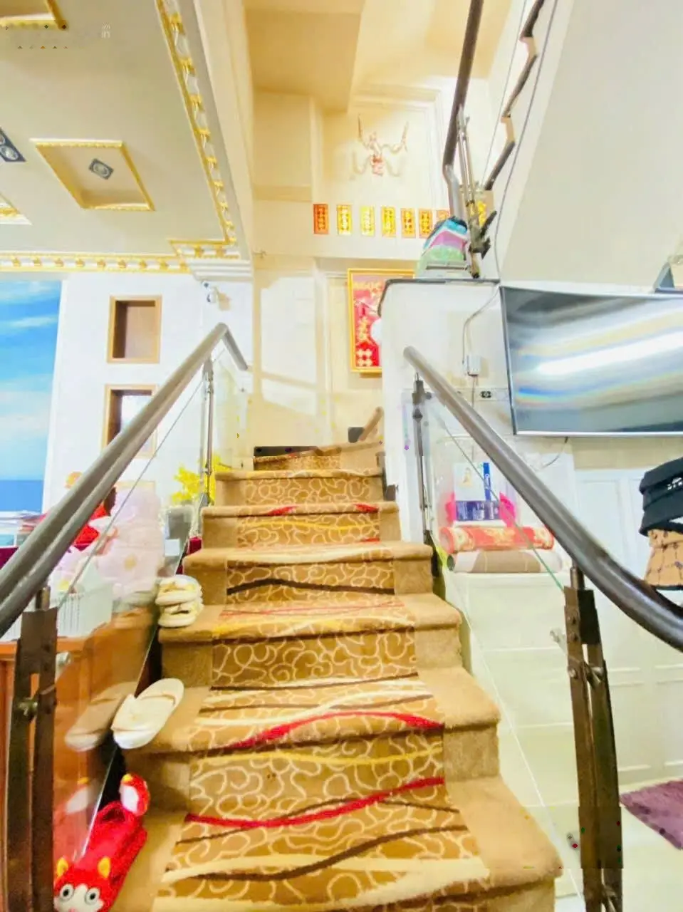 Bán nhà mặt tiền hẻm 1806 Huỳnh Tấn Phát, TT Nhà Bè. DT 4x19m 3 tầng ST. Giá 5.9 tỷ