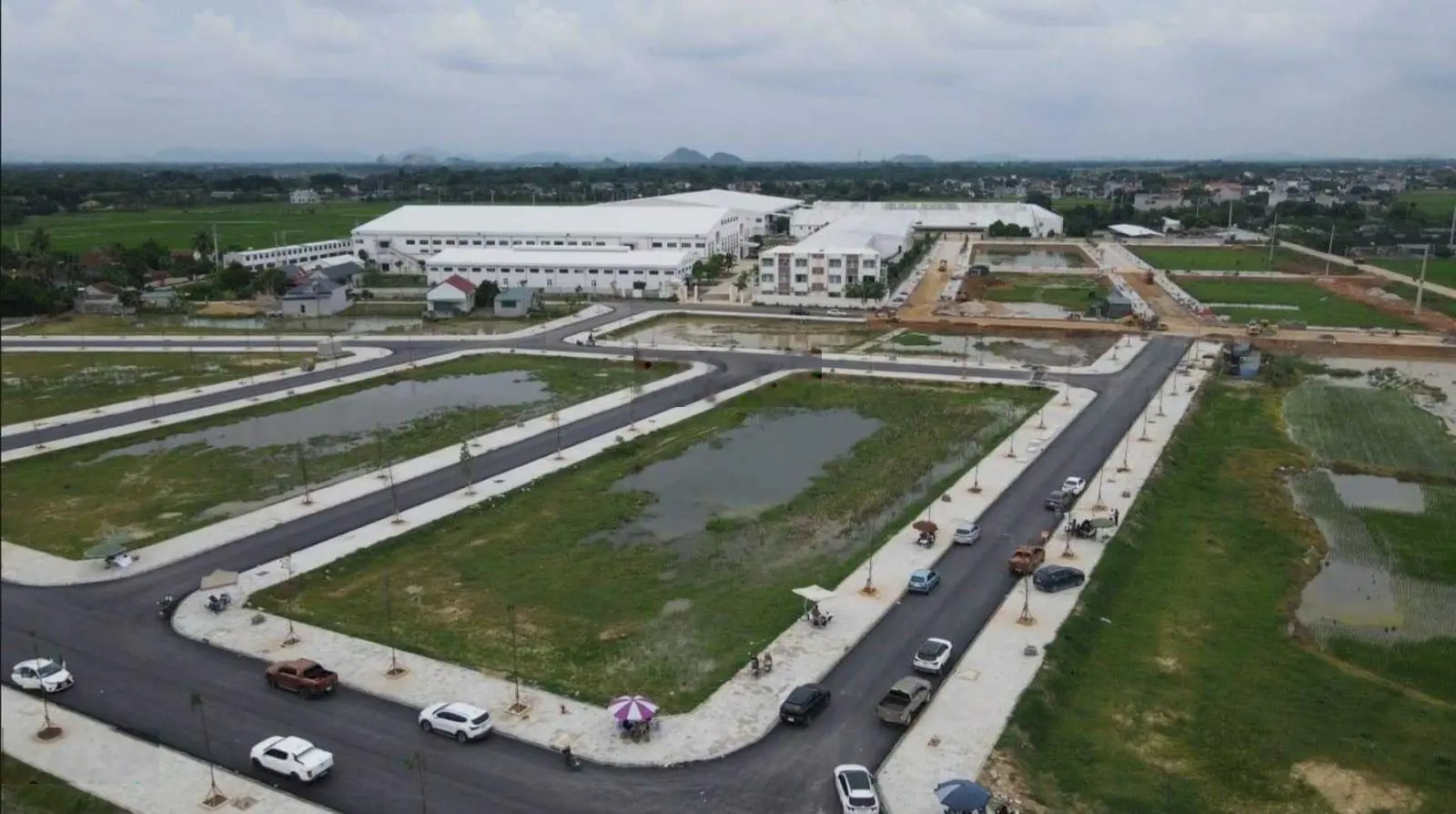 Đất nền khu đô thị Xuân Hồng thị trấn Thọ Xuân giá 5xx/ lô