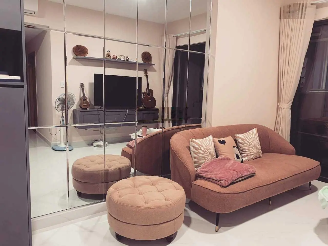 Bán căn hộ 3 phòng ngủ 90.7m2 nội thất cao cấp view sông giá chỉ 4 tỷ 390 - Dự án Safira Khang Điền