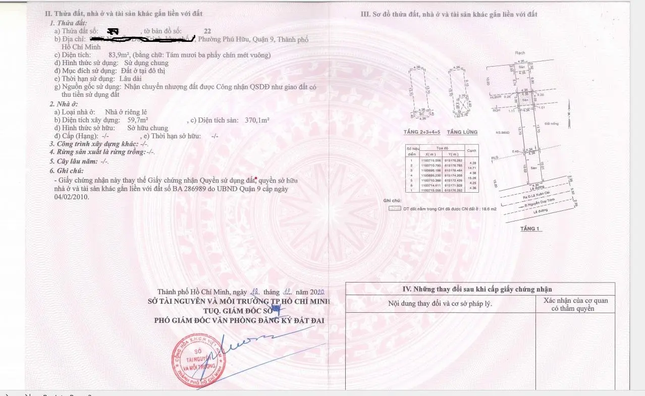 Bán khách sạn mặt tiền (12m2) ,dt :171m2- nguyễn duy trinh q9, doanh thu 80tr/tháng, giá tốt 17ti2