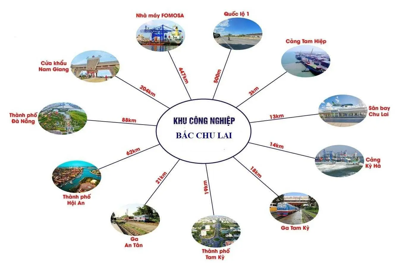 Bán kho xưởng 30.000m2, 70 tỷ, KCN Bắc Chu Lai, H. Núi Thành, T. Quảng Nam (Đất trả tiền 1 lần)