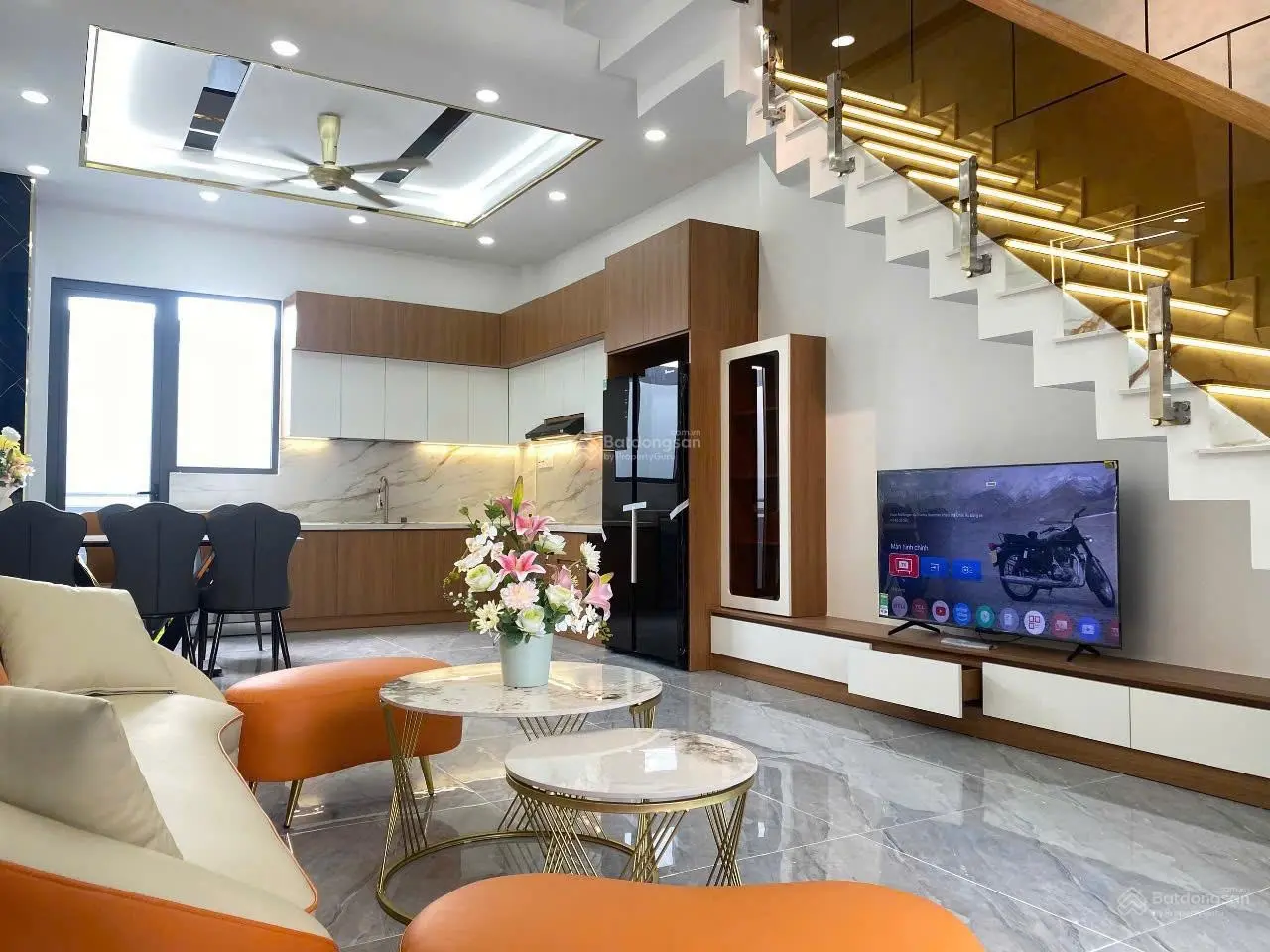 Nhà đẹp - full nội thất cao cấp - đường Linh Đông - DT 66m2 + 4 tầng