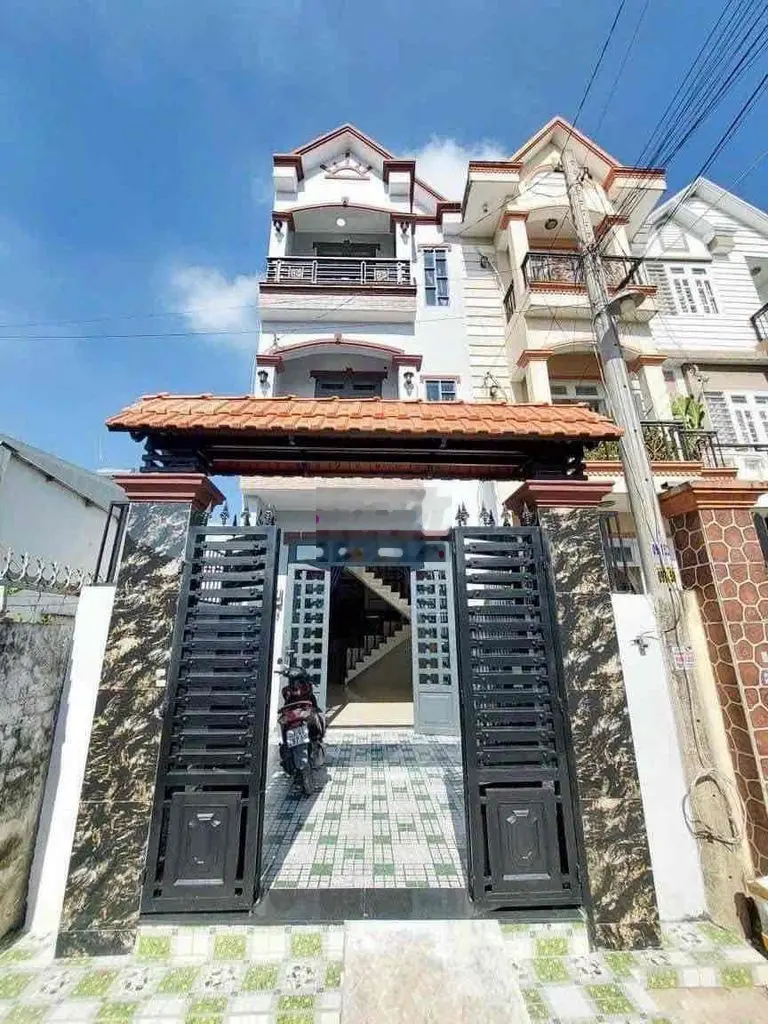 Bán Gấp Nhà SHR 4x16,3 lầu,4tỷ350tr,Trương thị hoa ,metro,q12