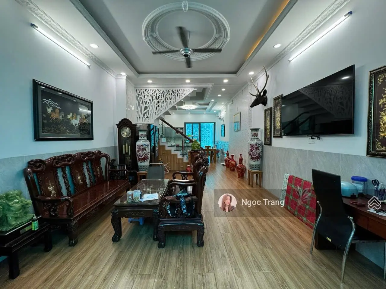 Nhà mới 100% vào ở ngay 4tầng 4.5x16m - Đường 12 xe hơi ngủ trong nhà Đặng Thuỳ Trâm - ĐH Văn Lang