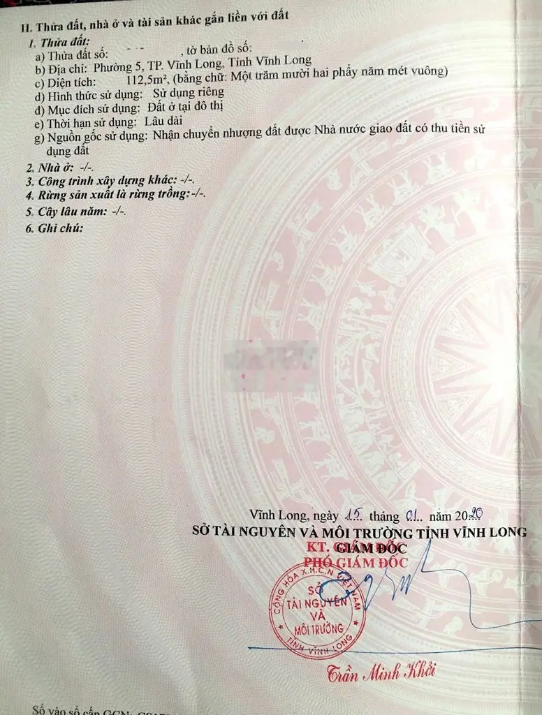 Đất Ngộp, đường số 2, KDC Minh Linh 125m2 lộ 30m