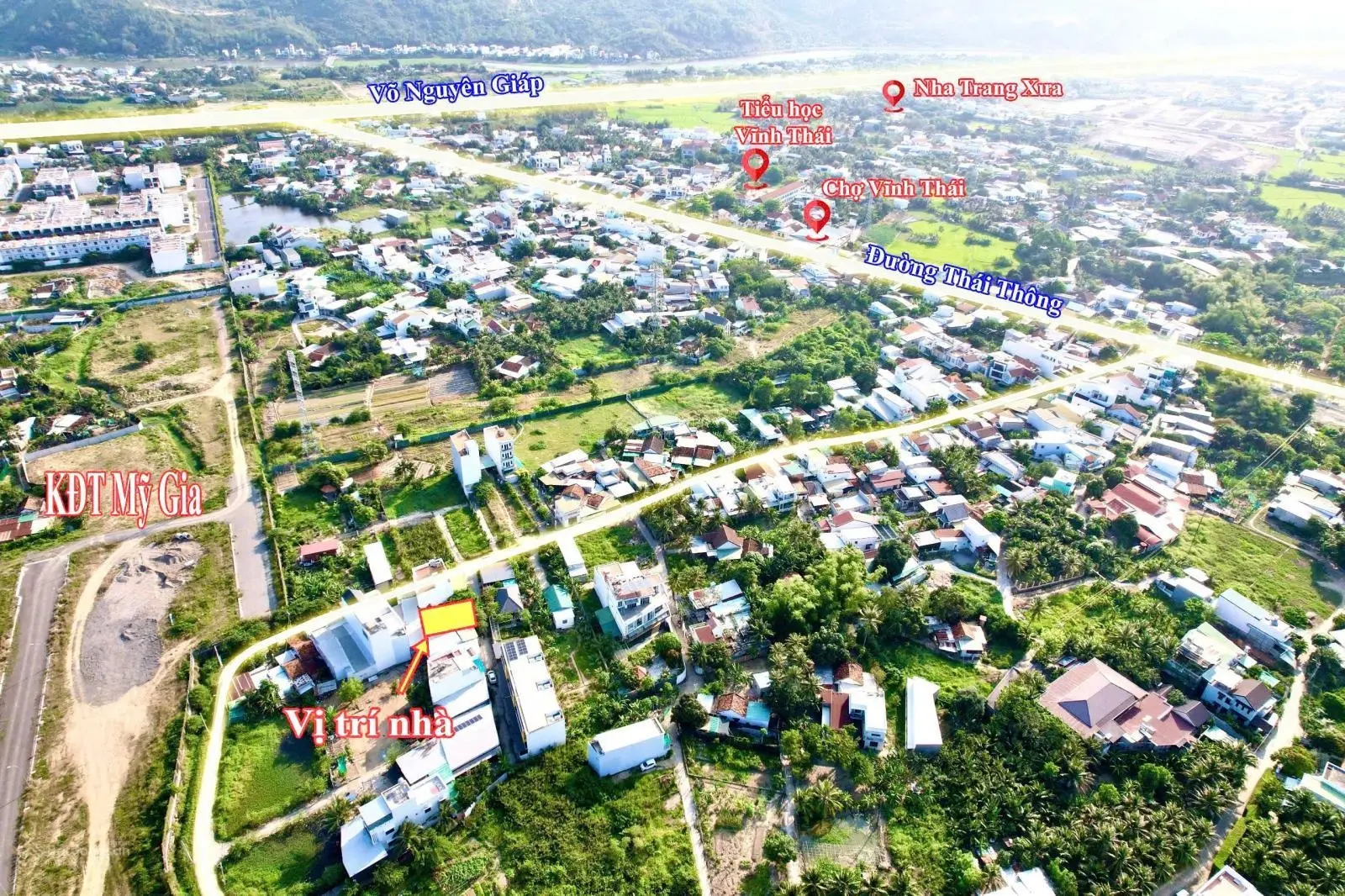 Bán nhà tâm huyết 2 lầu ngay KĐT Mỹ Gia - Gói 6 tp Nha Trang. sân rộng, oto trong, ngoài đều được
