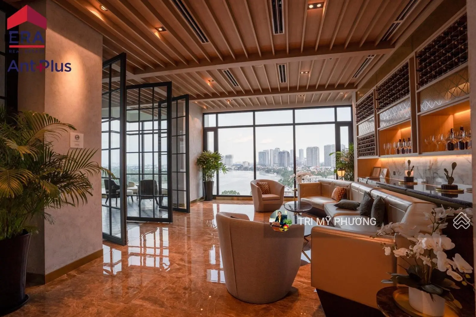 Hàng hiếm 4PN, 188m2 view sông 360 độ ôm trọn SG hoa lệ + giá tốt nhất D'Edge Thảo Điền, quận 2