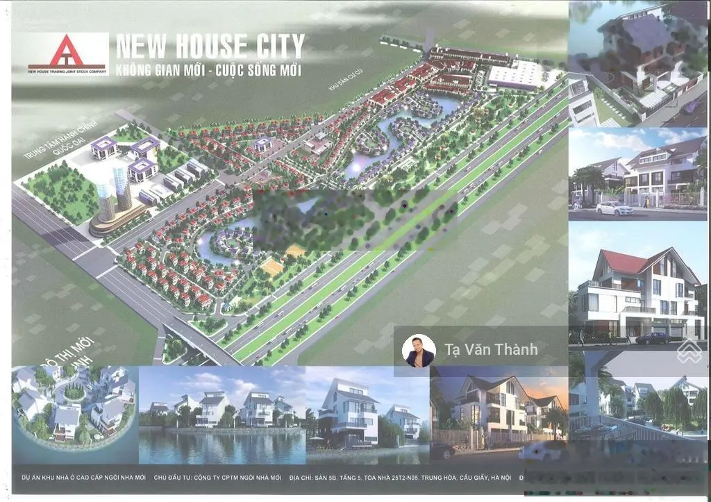Cần bán căn biệt thự New House City, Quốc Oai 293m2 lô góc hoa hậu giá 5x tr/m2 LH 0983 968 ***