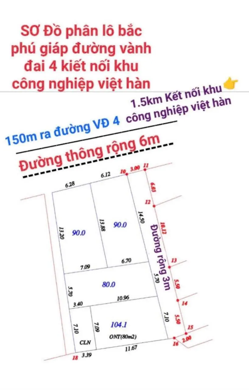 Cc bán 80m2 full tc yên tàng, bắc phú, sóc sơn, hn giá đầu tư