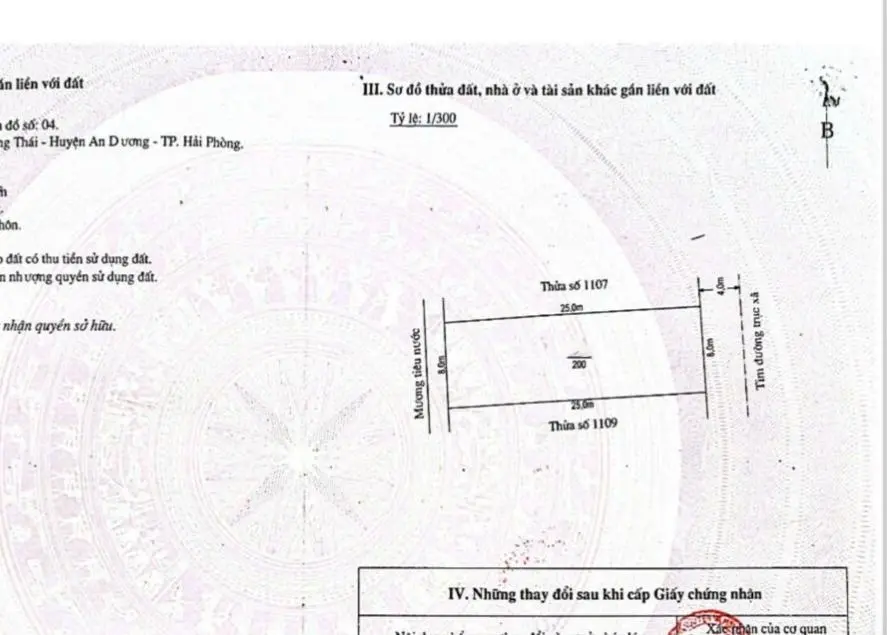 200m2 mặt tiền 8m tại đường trục xã Đồng Thái sang An Đồng giá chỉ 4 tỷ Vị trí đẹp đối diện dự án