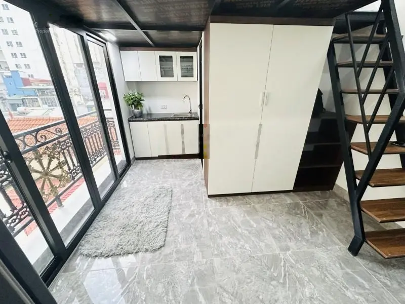 Bán tòa căn hộ dịch vụ 60m2*7T, 22P, 100tr/tháng giá 14.5 tỷ Yên Xá, Thanh Trì