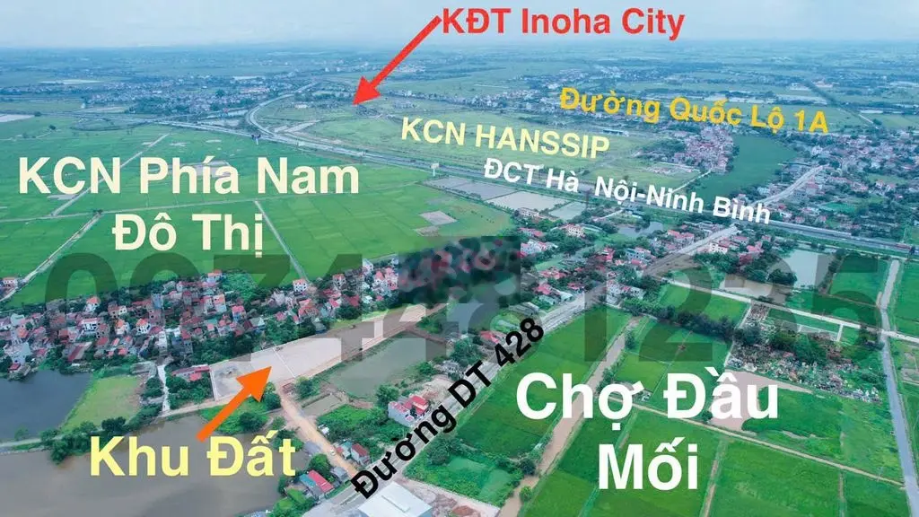 Đất đấu giá tại thành phố Hà Nội - Khu Đại Xuyên - Phú Xuyên