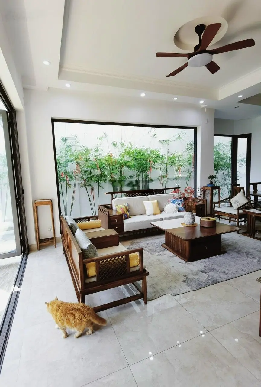 Biệt thự song lập khu compound The Oasis1-VSIP1, Thuận An, Bình Dương, giá tốt nhất khu vực
