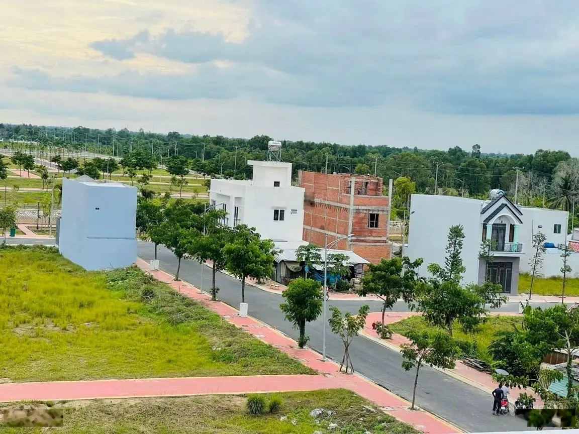 Bán đất KDC Garden Riverside ngay trung tâm thị trấn Thủ Thừa, đối diện trung tâm hành chính huyện