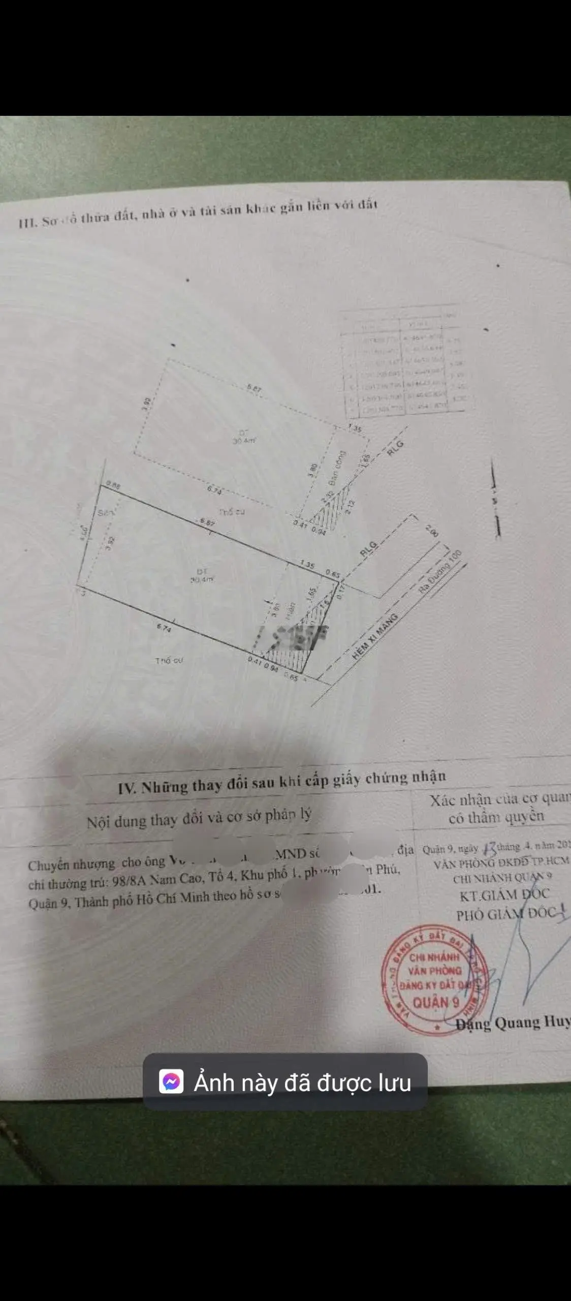 Chỉ 2.3 tỷ có nhà tân phú - q9 - tổng sàn gần 70m2- shr - hoàn công - cách hẻm xe hơi quay đầu 10m