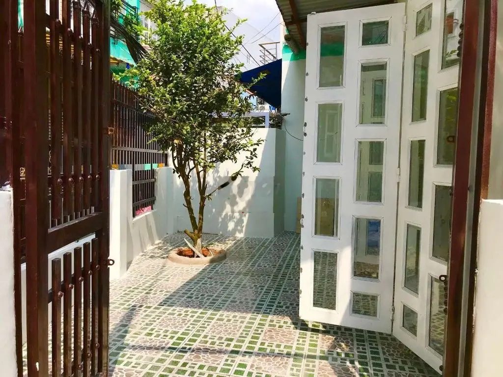BÁN NHÀ MỚI ĐẸP 75M2 SHR HẺM TO CHỈ 1 SẸC KẾ MẶT TIỀN CHỈ 15M CẦU SỐ 3