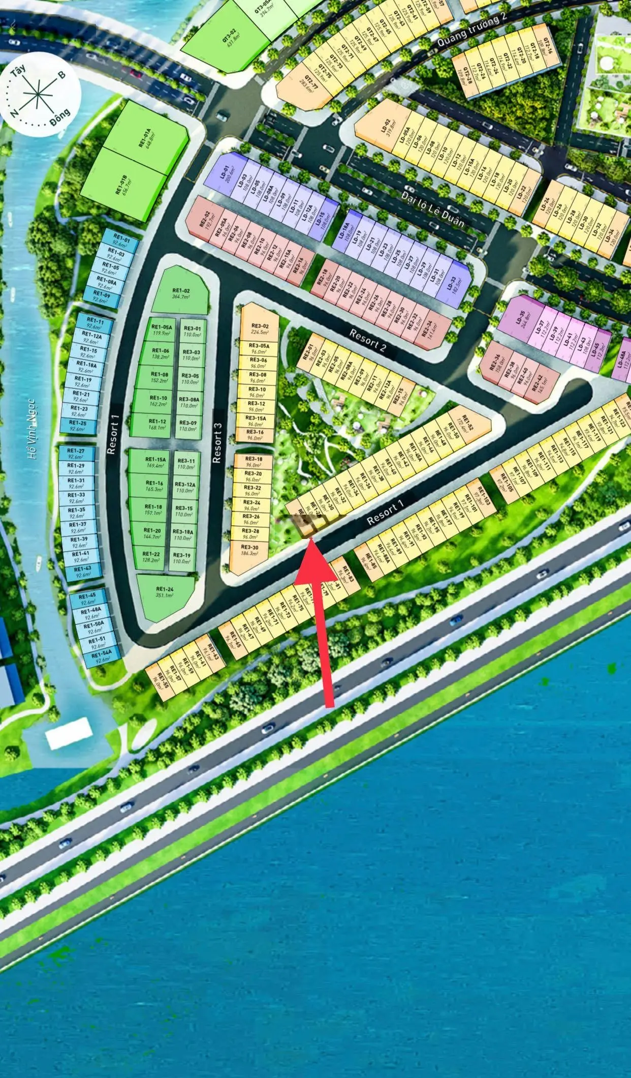 Bán căn góc Vườn Thiền 3 mặt thoáng Ecopark Hải Dương 96m2, rộng 6m, hướng Đông LH e Nga 0912 026 ***