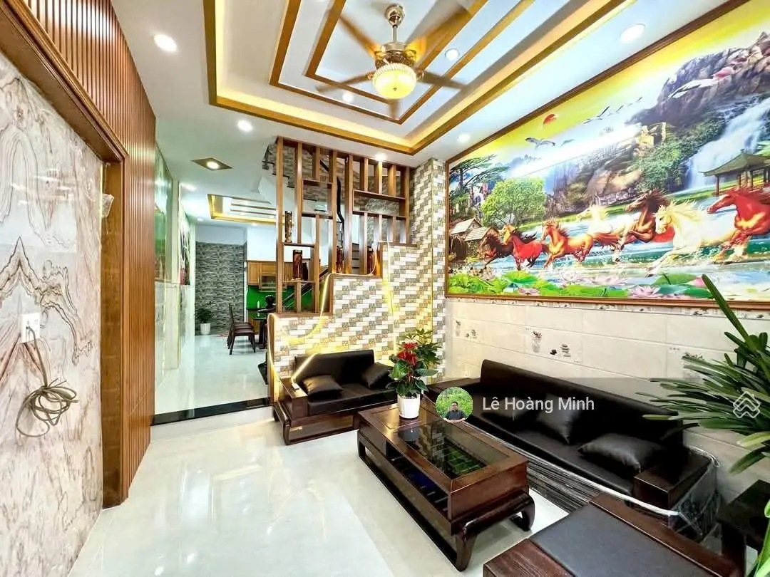 Nhà phố 4m x 15m. Đúc 2 lầu hẻm 5m thông đường Lâm Thị Hố