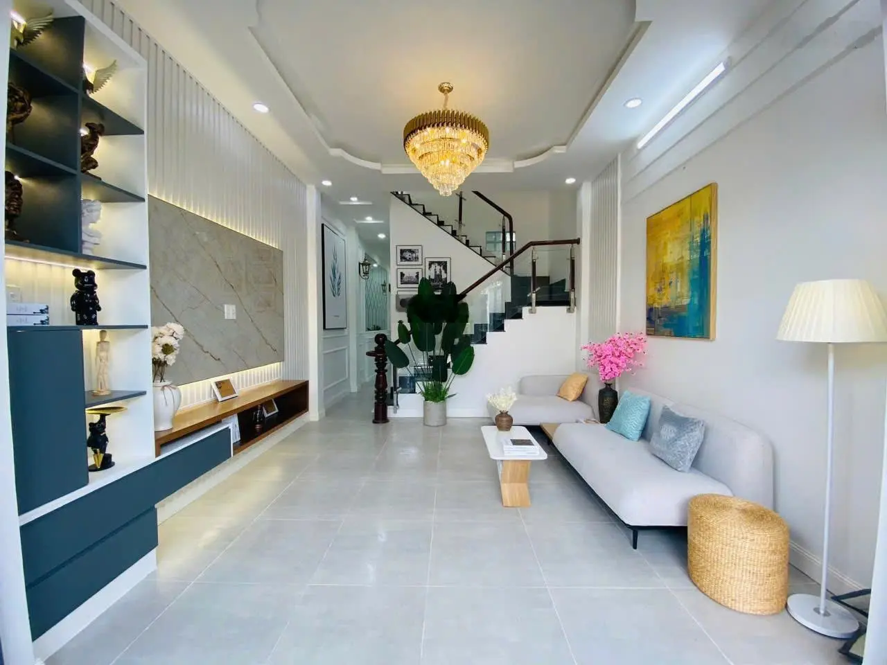 Bán nhanh căn nhà mới đẹp kdc nam khang p. long trường quận 9, dt 45m2