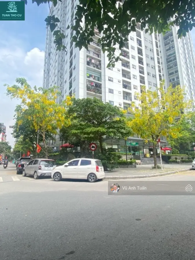 Bán căn hộ 2 ngủ Hateco Hoàng Mai, view triệu đô ra CV Yên Sở, 56m2, 2.95 tỷ